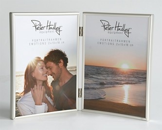 Silverplated tweeluik mat